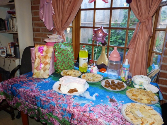 We had a baby shower for Kari!